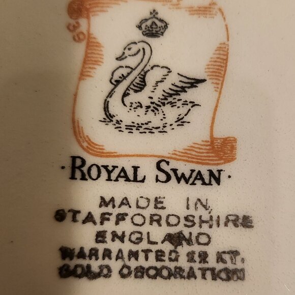 Royal Swan RSN1 oval serving platter made in England - Picture 4 of 6